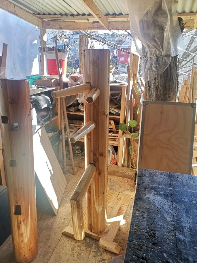 Wooden Dummy FreeStand
